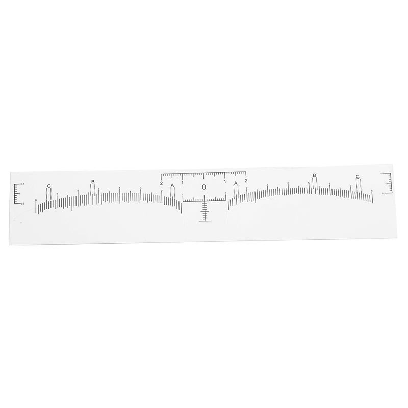 10pcs Disposable Permanent Eyebrow Measure Ruler Sticker Tattoo Shaper Stencil Makeup Tool - Image 4