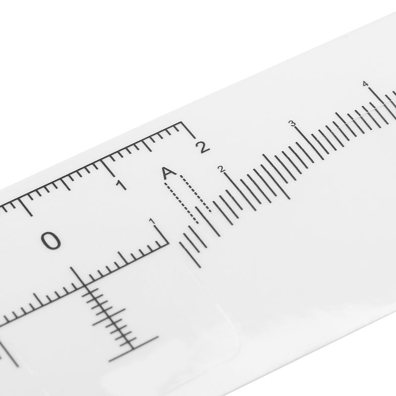 10pcs Disposable Permanent Eyebrow Measure Ruler Sticker Tattoo Shaper Stencil Makeup Tool - Image 3