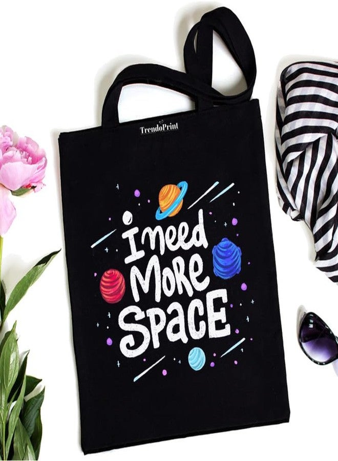 TrendoPrint Large Capacity Aesthetic Tote Bag for Womens & Girls with Zip Closure 15kg weight Capacity (14x16 inches) for College, Office Use and Groceries (TP20) - Image 1
