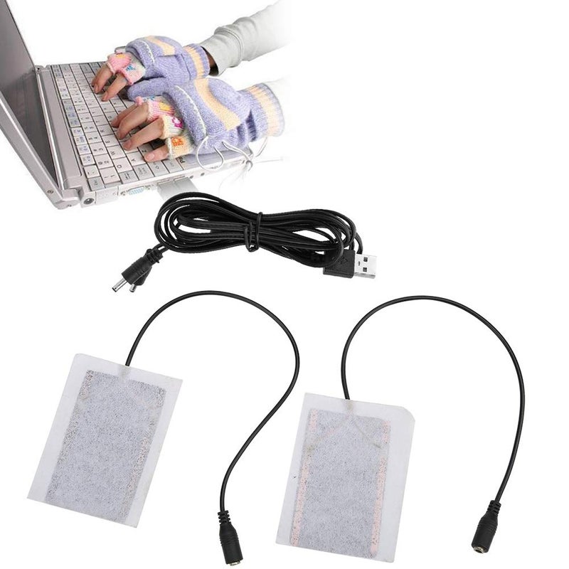 Astibym Portable Carbon Heating pad, 5v USB Fever Heat mat, Temperature Control Gloves Warmer for Mountaineering Equipment - Image 5