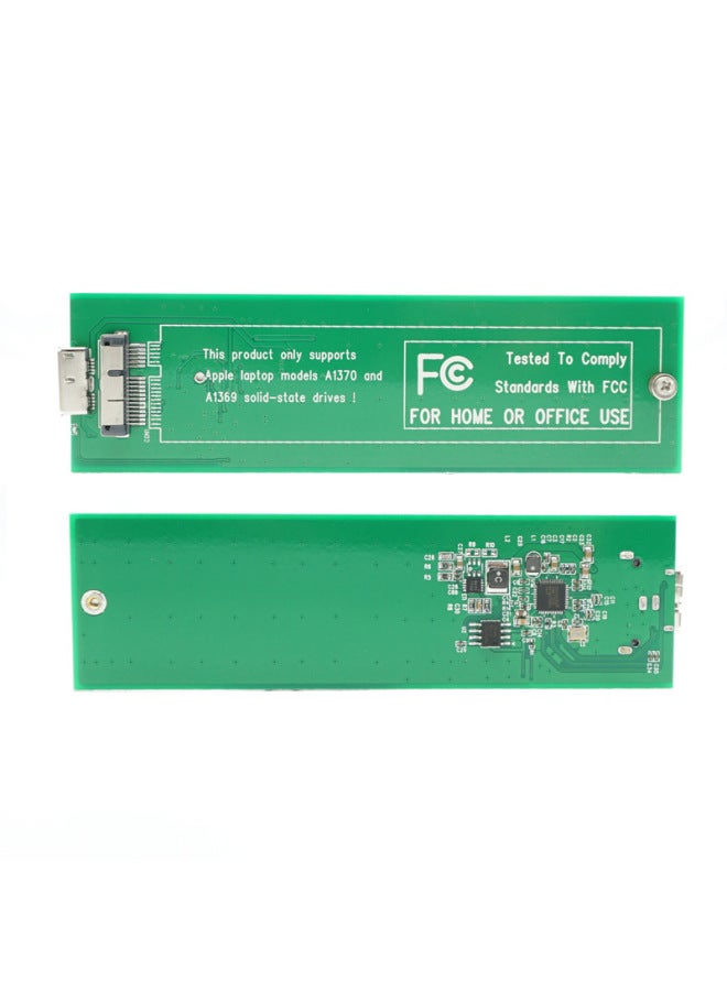 ل 2011 2012 AIR SSD القرص الصلب USB3.0 صندوق القرص الصلب 2011 2012 إلى USB صندوق القرص الصلب-اللون: 2012 صندوق أسود - Image 5
