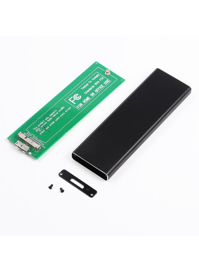 ل 2011 2012 AIR SSD القرص الصلب USB3.0 صندوق القرص الصلب 2011 2012 إلى USB صندوق القرص الصلب-اللون: 2012 صندوق أسود - Image 2