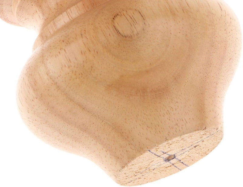 klarako Solid Wooden Furniture Replacement Legs/Feet, Sofa/Couch/Lounge/Chair/Bed/Table Legs, 6 Styles Available  3# Raw - Image 4