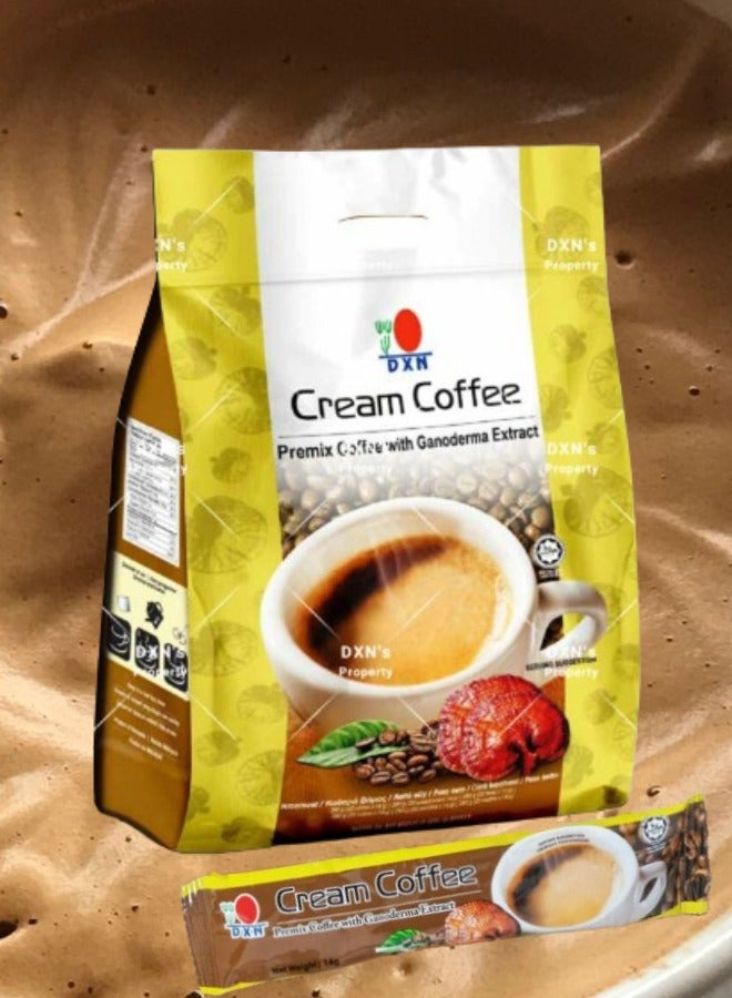 DXN 5 Pieces Cream Coffee 20 packs x 14 gram  - Image 2