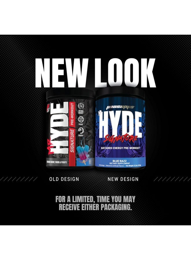ProSupps PROSUPPS Mr. Hyde Signature Pre Workout Powder with Creatine, Beta Alanine & Caffeine - Performance, Energy & Endurance - Clean Fitness & Gym Supplements for Men & Women (Blue Razz, 60 Servings) - Image 2