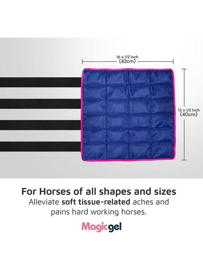 Magic Gel Horse Ice Pack  Cooling Leg Wraps For Hock, Ankle, Knee, Legs, Boots, And Hooves. (Twin Ice Boot, By Magic Gel)  - Image 2