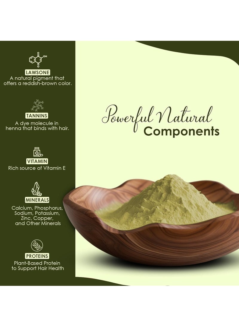 ميناتور مسحوق حناء مي نيتشر النقي ٢٢٧ غرام | حناء طبيعية من مصادر نباتية لتلوين الشعر والعناية به | عناية بالشعر بالأعشاب | بدون مواد حافظة مضافة - Image 4