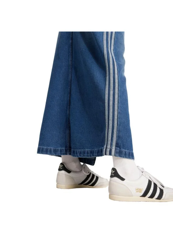 adidas Originals ADICOLOR 3 STRIPES DENIM PENCIL SKIRT