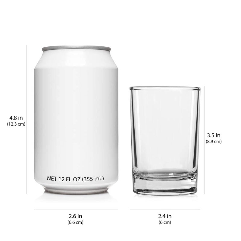 Libbey Heavy Base Juice Glasses, Set of 4, 5.5 fluid ounces - Image 4