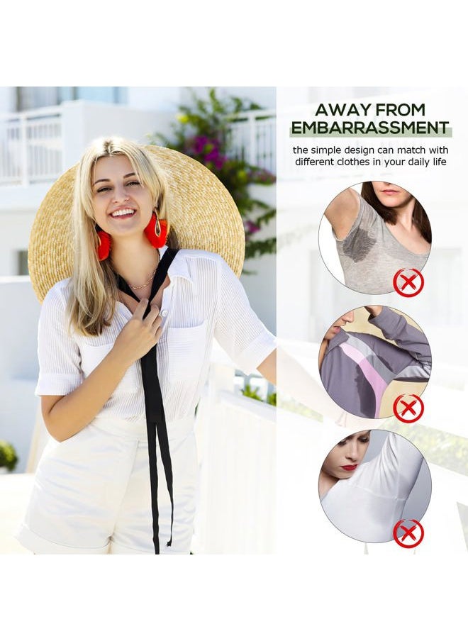 SUPVOX Underarm Sweat Pads Sweat Guard Underwear Vest Short Sleeve Dress Sweat Armpit Pads for Women Girls Ladies  - Image 3