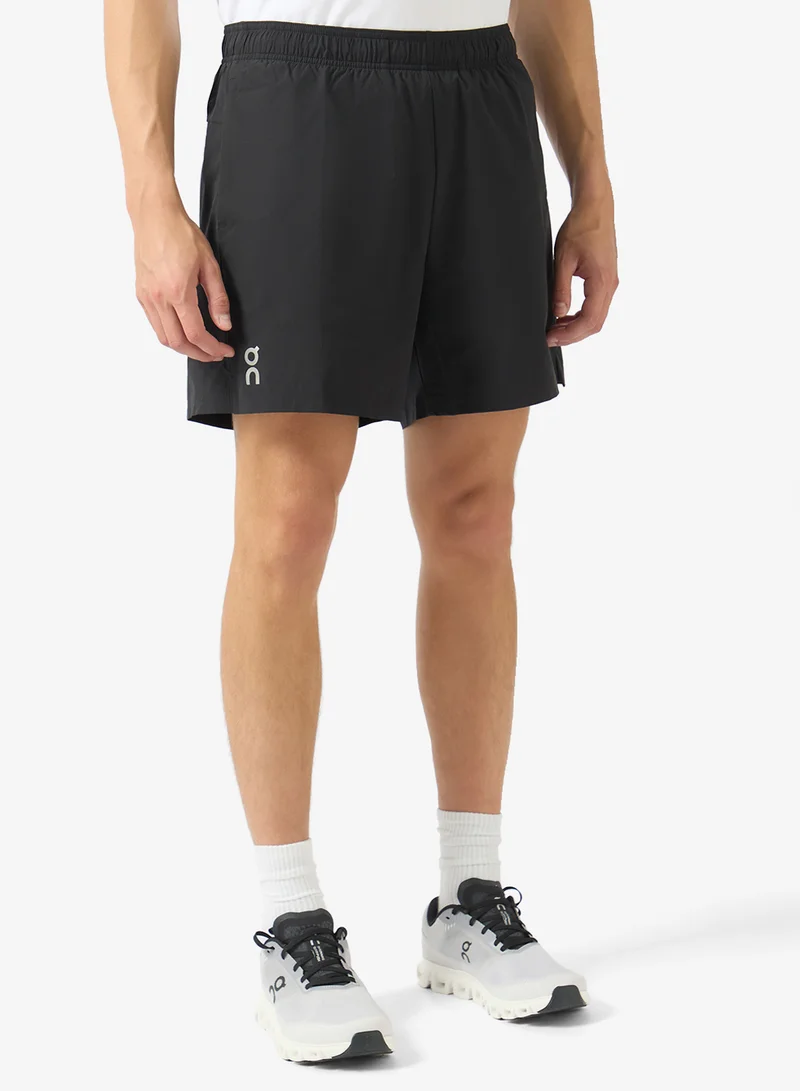 On Running 5" Essential Logo Core Shorts