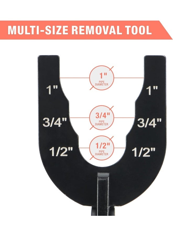 IWISS IWISS iCrimp Push-Fit Disconnect Tong Tool for Easily Removing Push-to-Connect Fittings  - Image 3