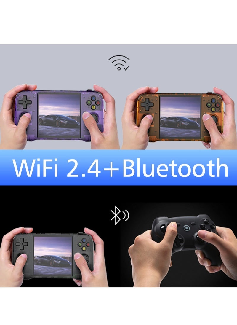 Verci - R46S Handheld Retro Gaming Console Linux System Preloaded With 8000+ Games 4 Inch Screen FPS 60HZ 4000mAh Wifi Bluetooth 32G+128G - Image 1