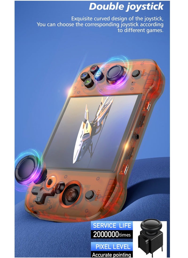 Verci - R46S Handheld Retro Gaming Console Linux System Preloaded With 8000+ Games 4 Inch Screen FPS 60HZ 4000mAh Wifi Bluetooth 32G+128G - Image 1