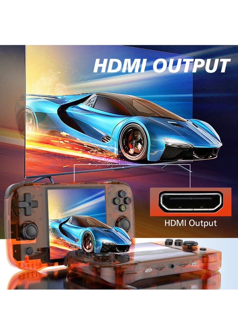 Verci - R46S Handheld Retro Gaming Console Linux System Preloaded With 8000+ Games 4 Inch Screen FPS 60HZ 4000mAh Wifi Bluetooth 32G+128G - Image 1
