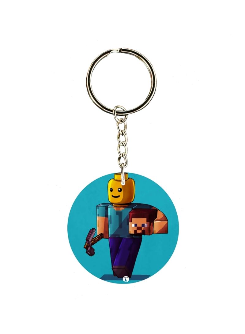 RKN Cartoon Printed Keychain