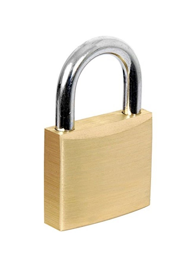 ROBUSTLINE Set 4 Of Mini Brass Padlocks For Luggage Lockers Solid Brass Keyed Alike Padlocks - Image 1
