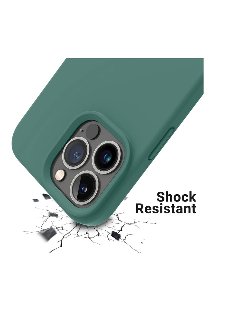 Generic - Compatible With Designed for iPhone 12 Case, Designed for iPhone 12 Pro Case, Silicone Shockproof Phone Case with [Soft Anti-Scratch Microfiber Lining] - Image 1