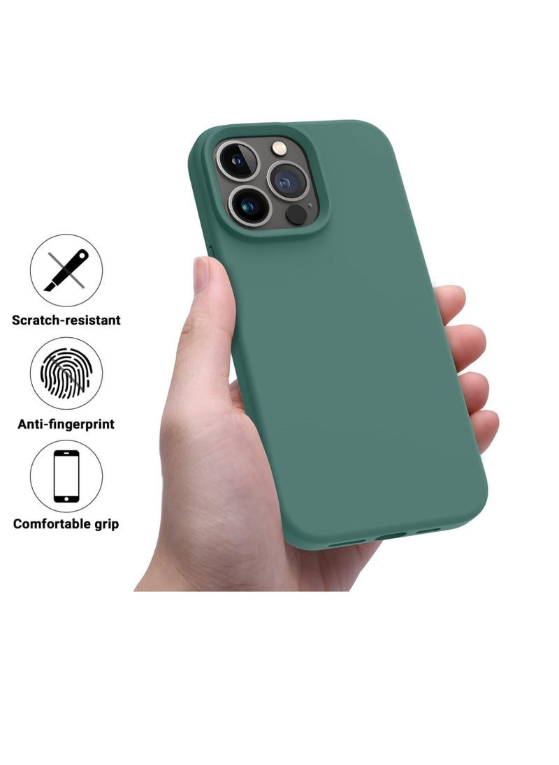 Generic - Compatible With Designed for iPhone 12 Case, Designed for iPhone 12 Pro Case, Silicone Shockproof Phone Case with [Soft Anti-Scratch Microfiber Lining] - Image 1
