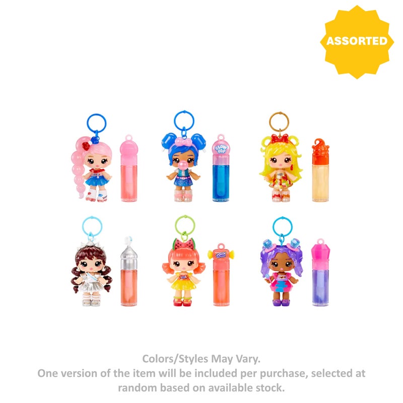 YummiLand DIY Scented Lip Gloss & Doll Set (10.16 cm, Assorted) - Image 1
