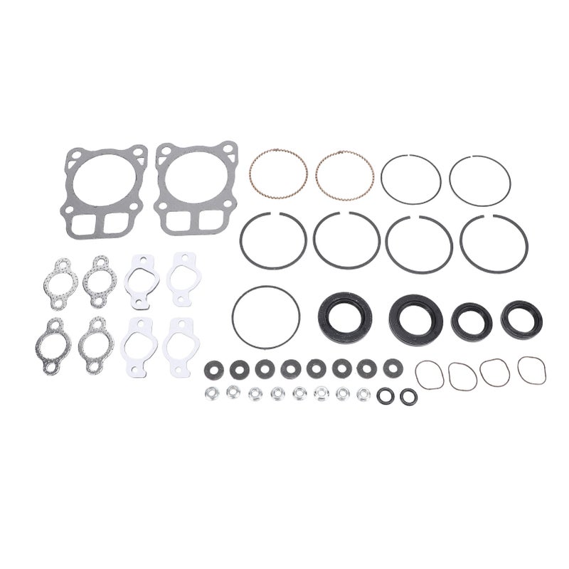 Engines Overhaul Kit Aluminum Alloy Pistons Rings Gasket Set Compatible for CH18 CH20 CH22 - Image 1