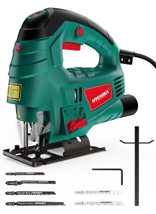 Jigsaw 800W Max Cutting Depth 110Mm For Wood 800 3000Spm Electric Jigsaw With Laser 7 Variable Speeds 0 3 Orbital Sets Bevel Cutting 45 ° To 45 6 Blades - pzsku/ZF716C660D2049022E0A2Z/45/_/1740673438/cac0a5e2-20fb-4532-98d1-d28b5bb7f046