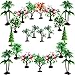 OrgMemory Upgrade Trees Cake Decorations OrgMemory Model Trees with Bases 19pcs 3557514 cm Ho Scale Trees Diorama Supplies for Crafts or Cake Decorations - Image 4