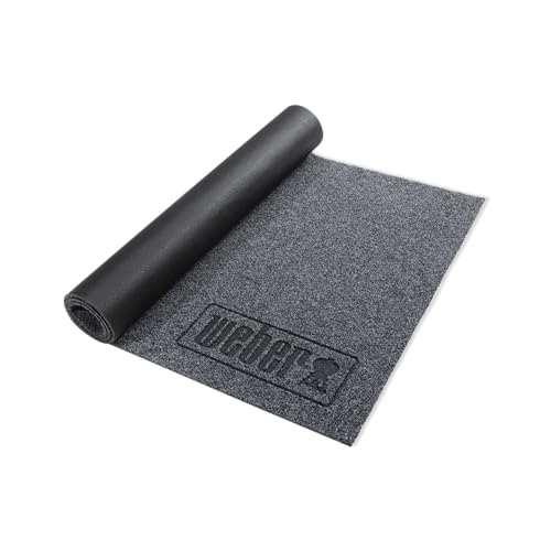 Weber XL Floor Protection Mat ExtraLarge Grill Mat Protects Patio Deck Surfaces Heat Weather Resistant Grill Accessory - Image 1