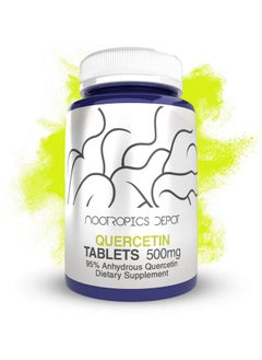 Nootropics Depot Nootropics Depot Quercetin Tablets | 500mg | 120 Count | 95% Anhydrous Quercetin  - Image 1