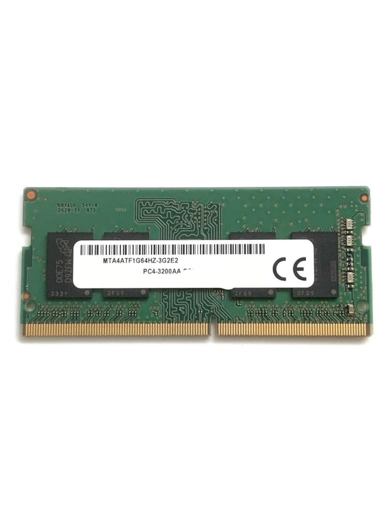 Generic 8GB DDR4 Laptop RAM – 3200MHz PC4, SO-DIMM, 1Rx16, 260-Pin, Compatible with Dell, HP, Lenovo  - Image 1