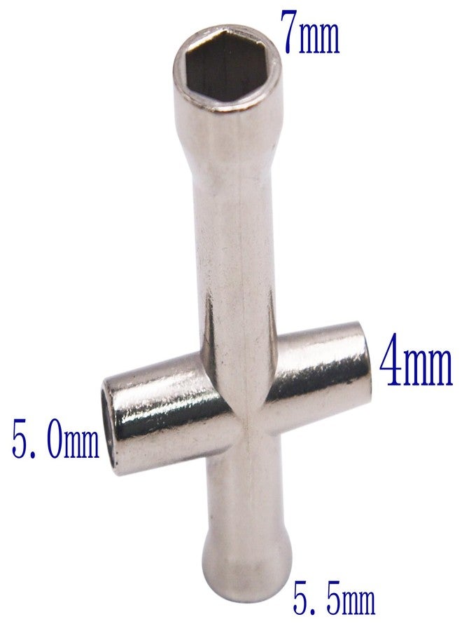 Blomiky 12 Pack 7mm M40 Wheel Lock Nut 25-WJ02 and 2 Pack 7MM Wrenches Spare Part for H14BM 14210 14211 16208 H16 H16PL 9125 Q903 RC Car RC Truck / 9125 Locknut 2 - Image 3