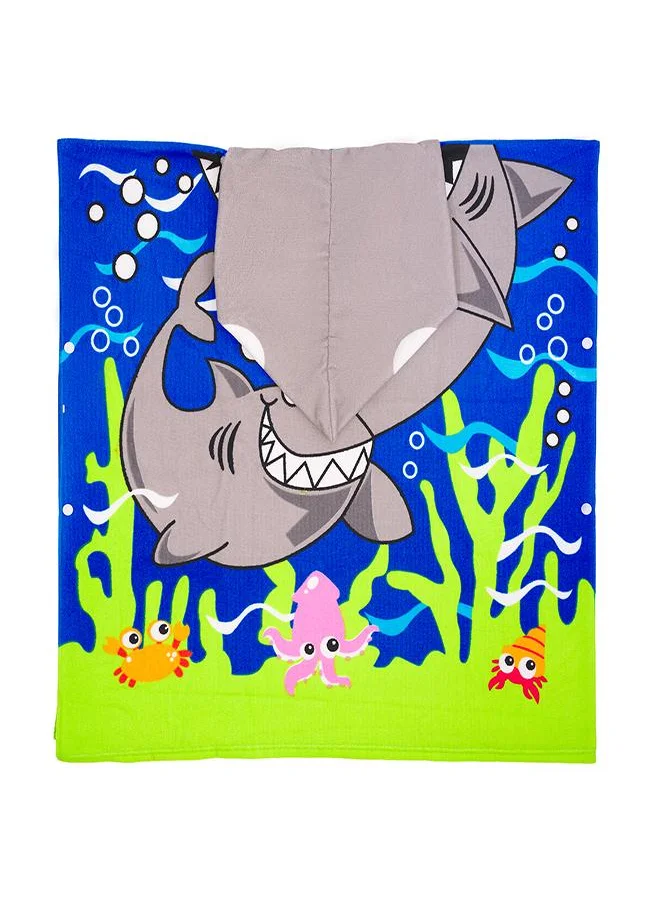 بيبي كلو Shark Costume Hooded Towel for Kids