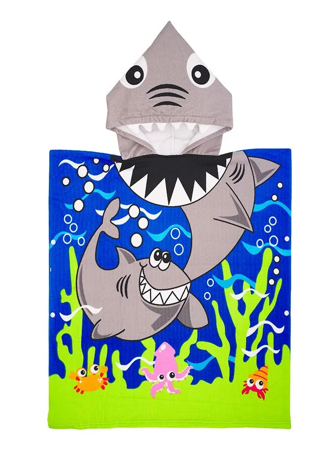 بيبي كلو Shark Costume Hooded Towel for Kids