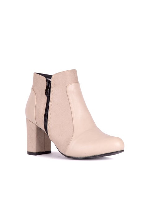 بوت جلد - بيج R-9