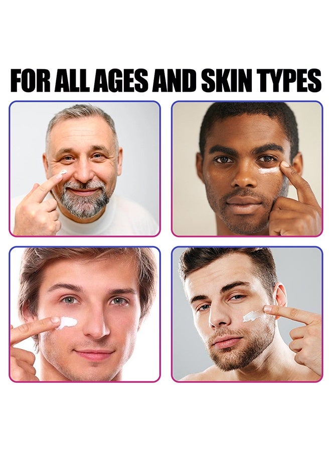 EELHOE Collagen Cream For Men, Men's Age Rewind Wrinkle Moisturizing Gel, Men's Anti Age Wrinkle Cream, Skin Firming And Tightening Lotion For Face 50g - Image 5