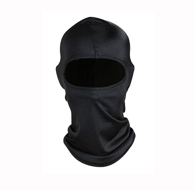 FGSS Classic Balaclava-Face-Mask for Kids - Boys Girls Lightweight Windproof UV Protector Neck Gaiter Skiing Cycling Scarf Black - Image 5