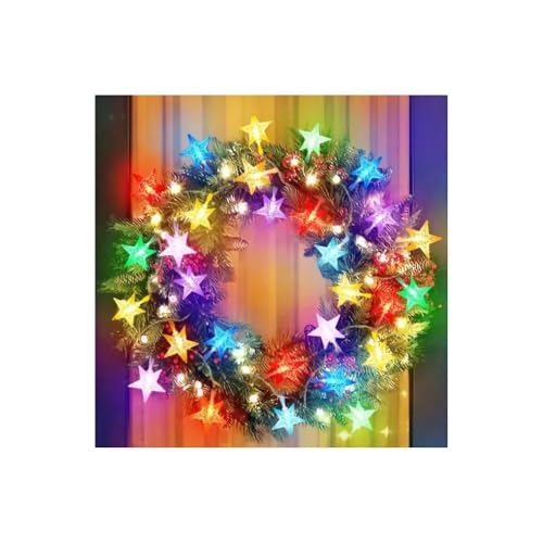 KHIZAR Multicolor Mini Star LED Lights – 16 LED Fairy String Lights for Magical Bedroom, Kids Room, Festival, Ramadan & Party Decoration - Image 4