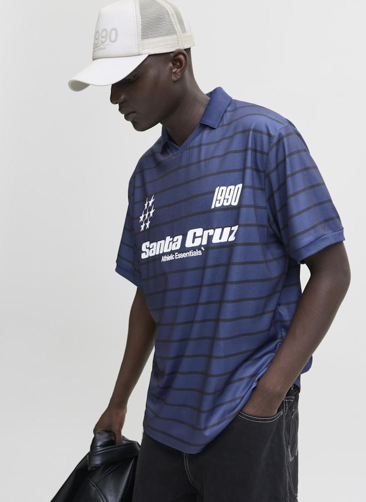 جاك اند جونز بولو مخطط - Image 5