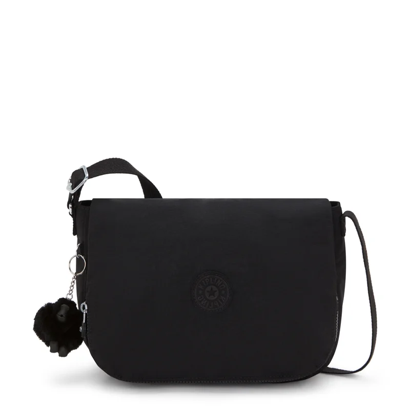 كيبلينغ Earthbeat M Black Noir Medium Crossbody