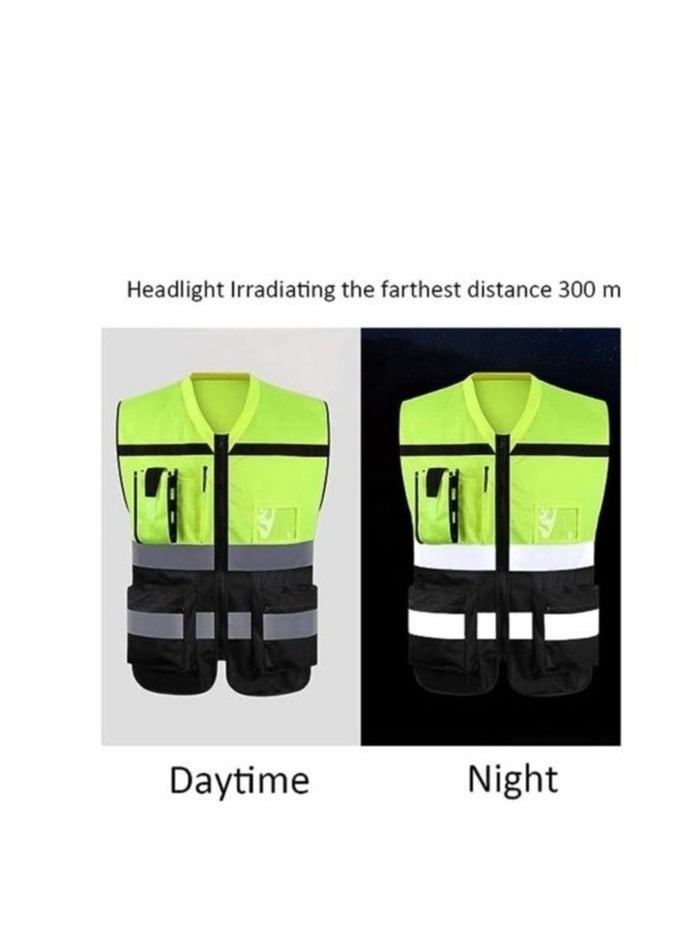 ABBASALI Reflective Vest Suppliers Safety Fabric Vest  - Image 2