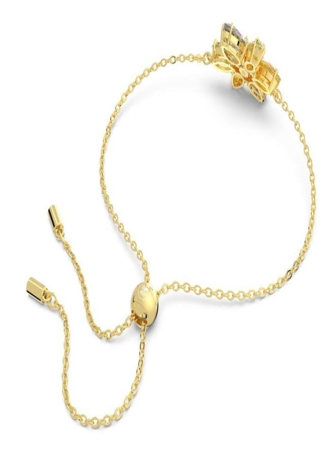 Generic - Gema Bracelet Mixed Cut Flower Yellow Gold Tone Plated - Image 1