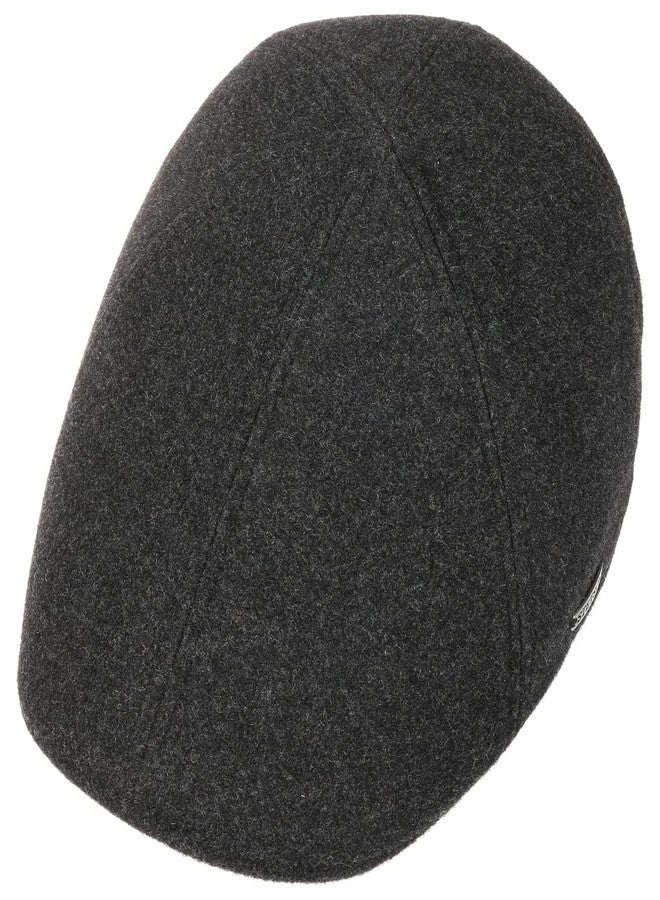 Stetson Texas Wool Gatsby Cap Men 100% Cotton Lining Cashmere Wool Autumn Winter Anthracite - Image 4