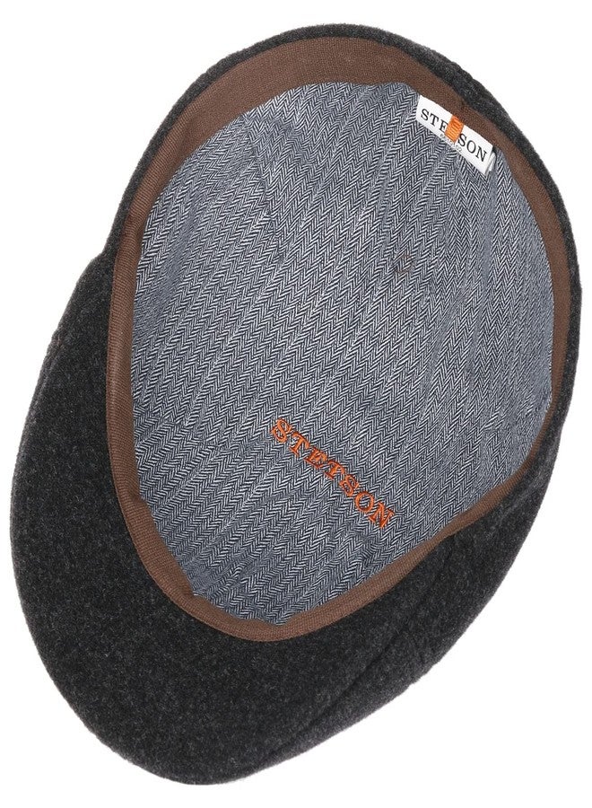 Stetson Texas Wool Gatsby Cap Men 100% Cotton Lining Cashmere Wool Autumn Winter Anthracite - Image 5