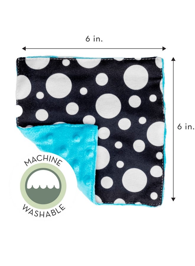 S&T INC. Crinkle Squares Baby Toys, 6 Inch x 6 Inch, Dots, 2 Pack - Image 5