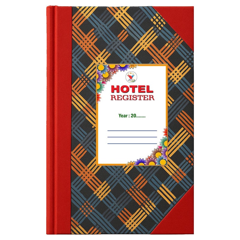 ANVIS Hotel Register | 200 Sheets | 400 Pages | Format In English and Bengali - Image 1