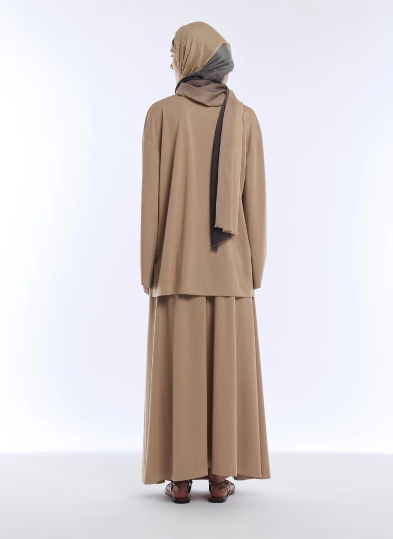 Iyal  Luxe Jersey Skirt for Women | Best Price UAE