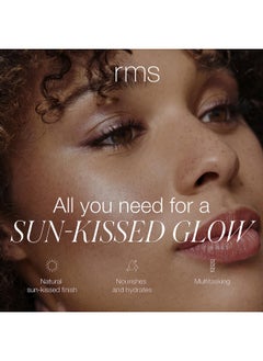 RMS Beauty RMS Beauty Buriti Bronzer - Cream Bronzer, Face & Body Shimmer Bronzer & Highlighter, Face Glow Highlighter Makeup, Face Highlighter & Makeup Bronzer  - Image 3