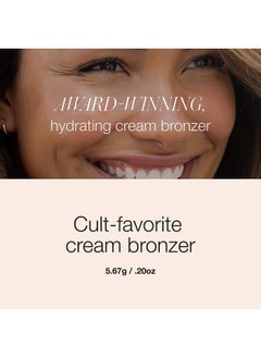 RMS Beauty RMS Beauty Buriti Bronzer - Cream Bronzer, Face & Body Shimmer Bronzer & Highlighter, Face Glow Highlighter Makeup, Face Highlighter & Makeup Bronzer  - Image 4