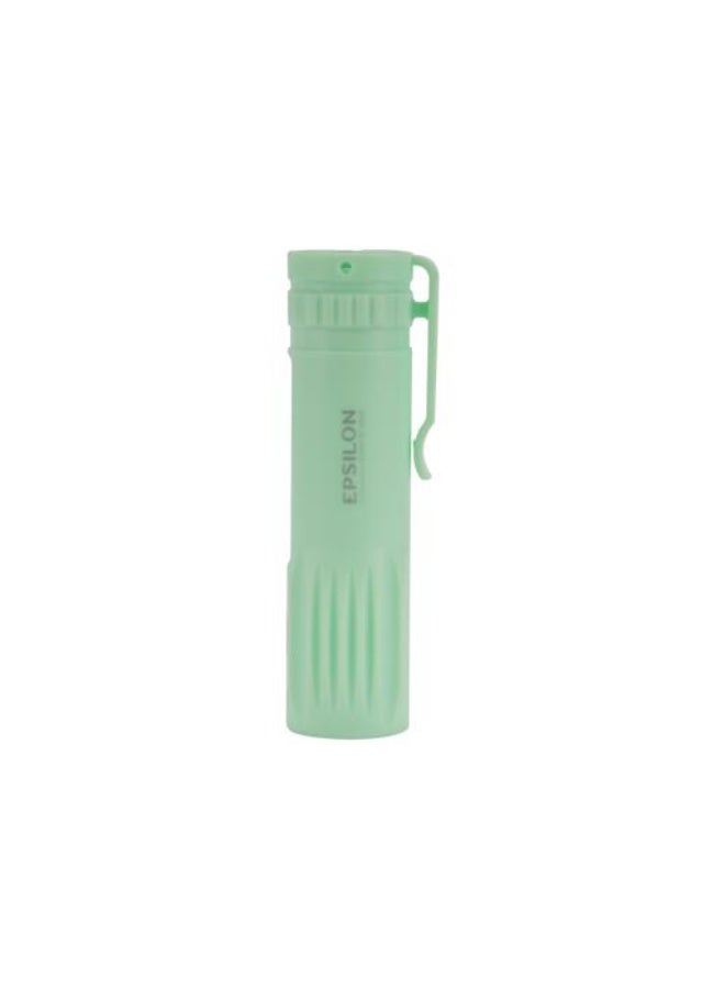 Epsilon Rechargeable LED Flashlight EPSFL157 - 1W Lithium Battery Torch with 150M Long Distance Beam, 3 Lighting Modes, Type-C USB Charging, 400mAh Battery, Portable Emergency Light for Camping, Hiking & Outdoor Use - Blue - Image 1