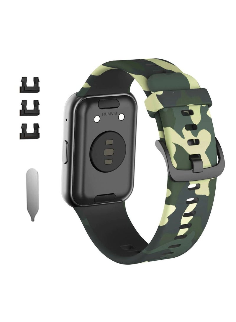 Silicone Band For Huawei Watch Fit Smartwatch Strap With Stainless steel buckle tools and Buckle Bracelet Correa Strap wristband  - Image 3